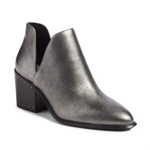 Vince Camuto Metallic Leather Booties